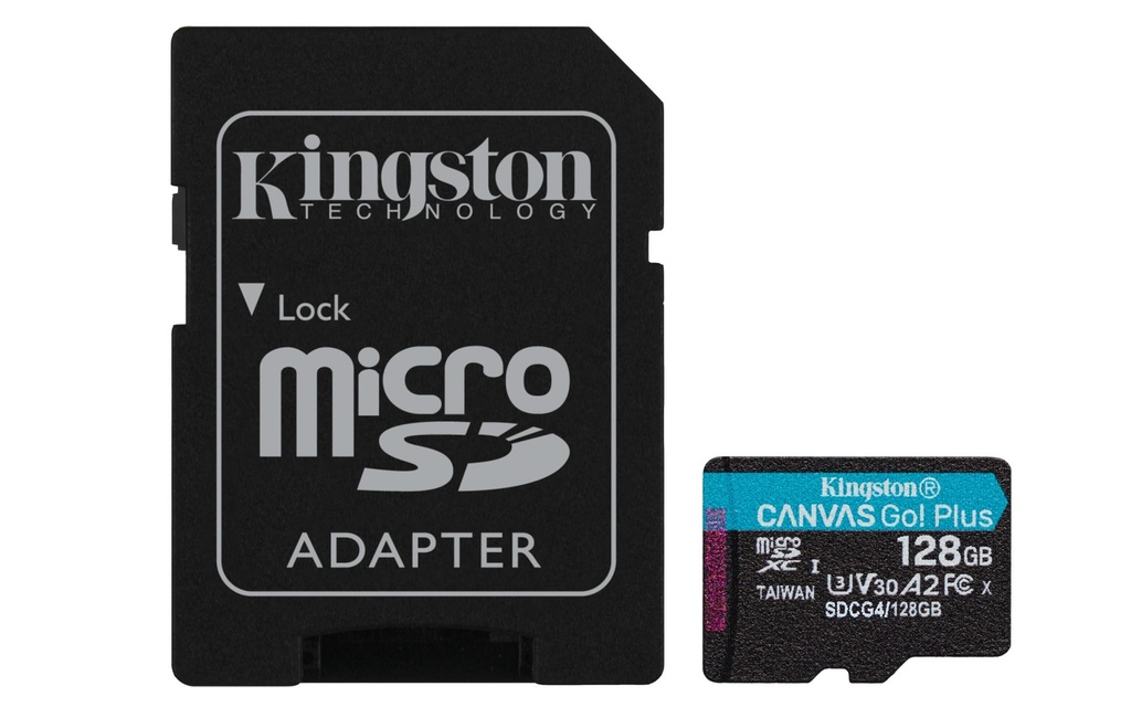 MEMORY MICRO SDXC 128GB UHS-I/W/A SDCG4/128GB KINGSTON