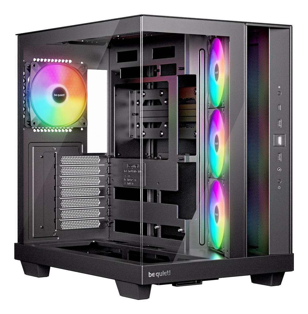 BE QUIET ATX/micro ATX/Mini-ITX Black Midi Tower PC BGW85