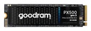 GOODRAM 600xTBW rating MTBF 1500000 h Read speed 3300 MB/s Write speed 2700 MB/s NVMe Yes PCI Express 3.0 M.2 1000 GB SS