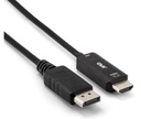 CABLE DP TO HDMI 2M/CAC-1083 CLUB3D