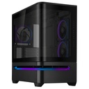 ASUS micro ATX/Mini-ITX Black Midi Tower PC Prime AP202 ARGB PRIMEAP202TG