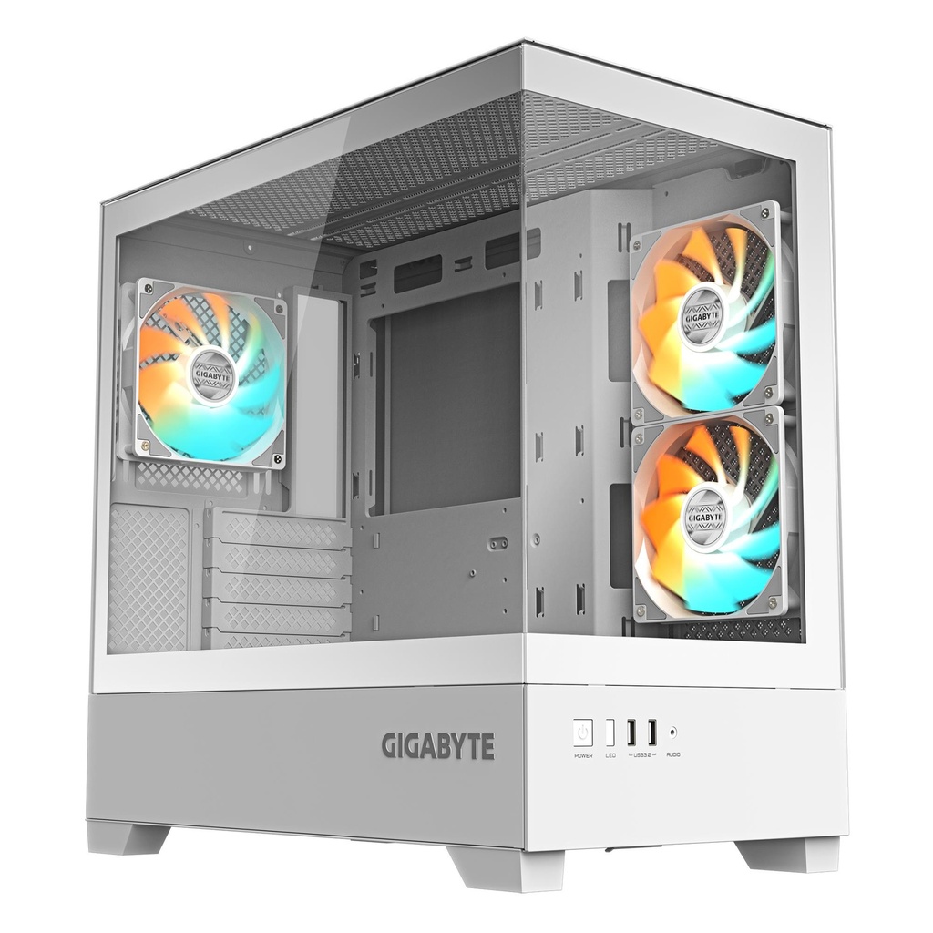 GIGABYTE GB-C201PI MidiTower Case product features Rackmountable/Accessory/Transparent panel Not included MicroATX MiniI