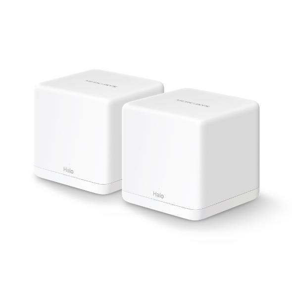 MERCUSYS Wireless Router 2-pack 1300 Mbps Mesh IEEE 802.11a IEEE 802.11 b/g IEEE 802.11n IEEE 802.11ac HALOH30G(2-PACK)