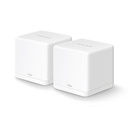 MERCUSYS Wireless Router 2-pack 1300 Mbps Mesh IEEE 802.11a IEEE 802.11 b/g IEEE 802.11n IEEE 802.11ac HALOH30G(2-PACK)