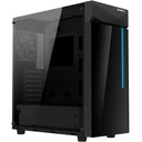 GIGABYTE C200 GLASS MidiTower Not included ATX MicroATX MiniITX Colour Black GB-C200G