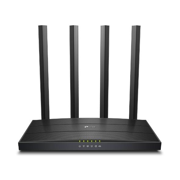 TP-LINK Wireless Router 1167 Mbps IEEE 802.11n IEEE 802.11ac USB 2.0 1 WAN 4x10/100/1000M Number of antennas 4 ARCHERC6U