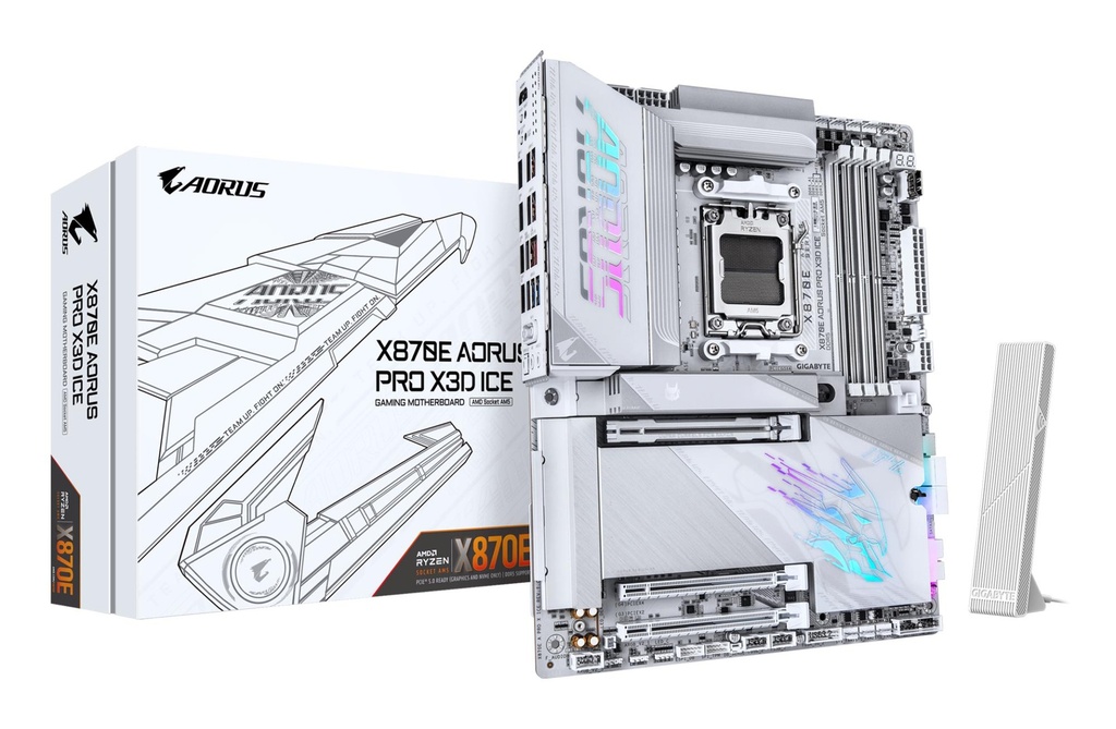 GIGABYTE AMD X870E Socket AM5 ATX RAM DDR5-SDRAM 4xSlots Wi-Fi Yes Bluetooth Yes 4xNumber of M.2 (M) slots X870E A PRO X