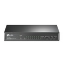 TP-LINK Desktop/pedestal 9x10Base-T / 100Base-TX PoE+ ports 8 TL-SF1009P