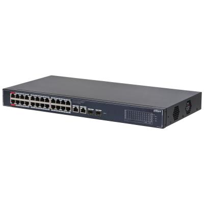 DAHUA DH-SG4028LP 26xGigabit Ethernet (copper) ports quantity 2xSFP module slots quantity 4xPower over Ethernet (PoE) po
