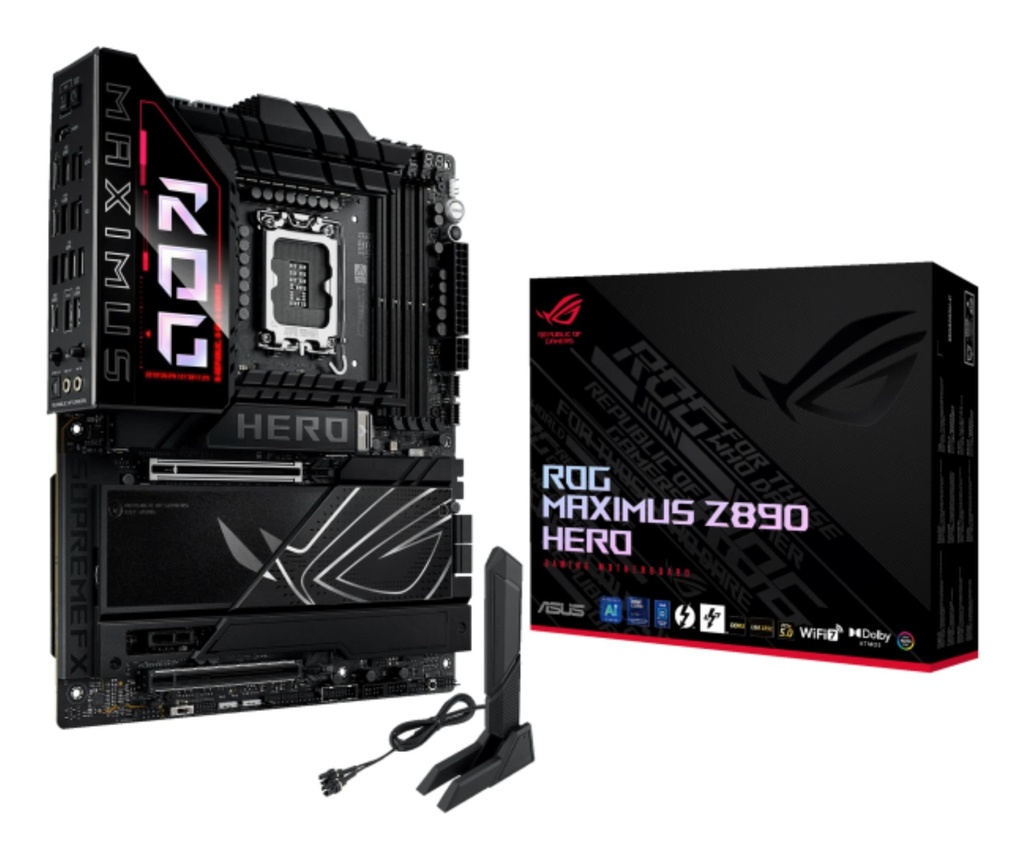 ASUS Intel Z890 LGA1851 ATX Memory DDR5 Memory slots 4 1xPCI-Express 4.0 1x 1xPCI-Express 4.0 16x 1xPCI-Express 5.0 16x 