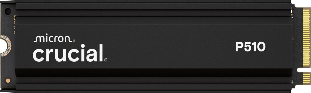 CRUCIAL P510 2TB M.2 PCIe Gen5 NVMe TLC Write speed 8700 MBytes/sec Read speed 10000 MBytes/sec TBW 1200 TB CT2000P510SS