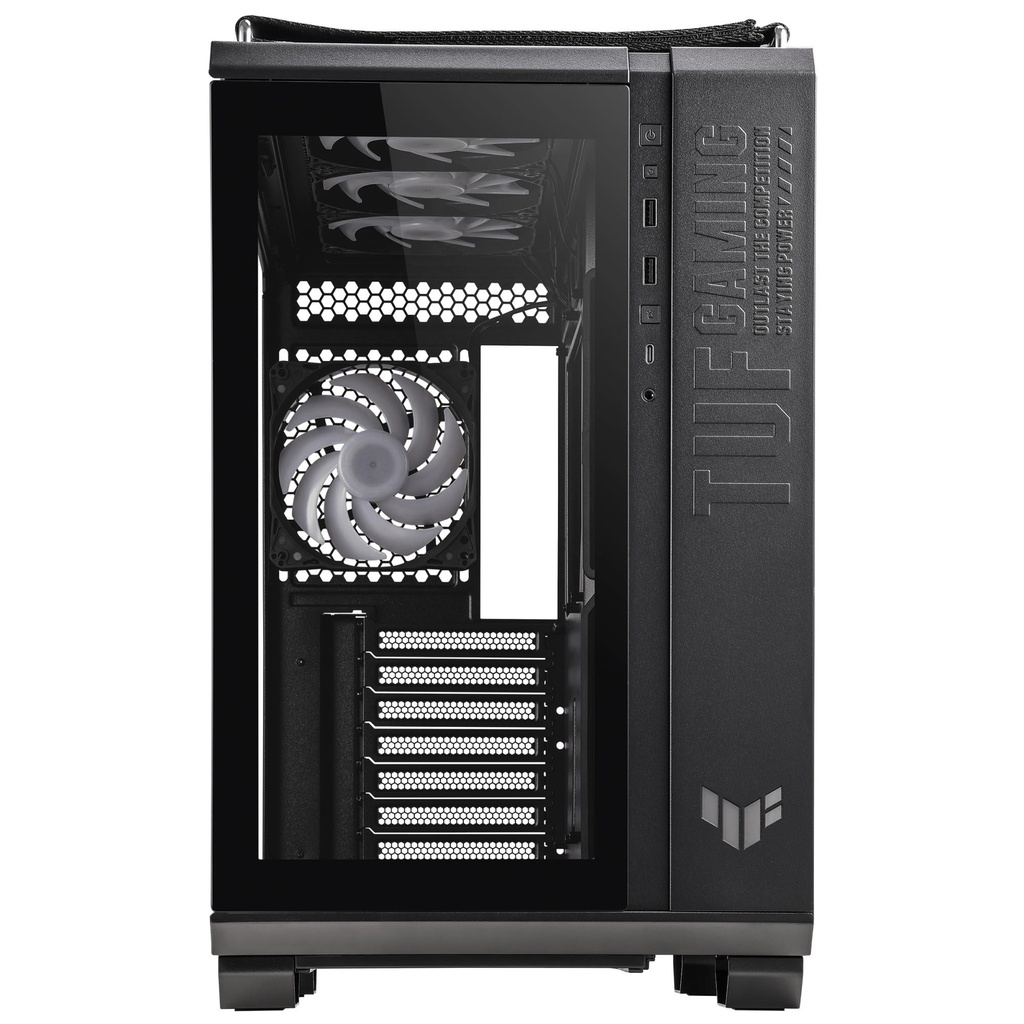 ASUS GT502 PLUS MidiTower Not included ATX MicroATX MiniITX Colour Black GT502PLUS/BLK/TG/TUFGAM