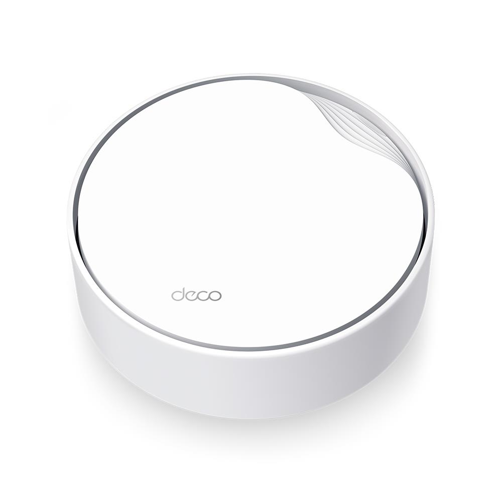 TP-LINK Wireless Router 3000 Mbps Mesh Wi-Fi 6 1x10/100/1000M 1x2.5GbE DHCP DECOX50-POE(1-PACK)