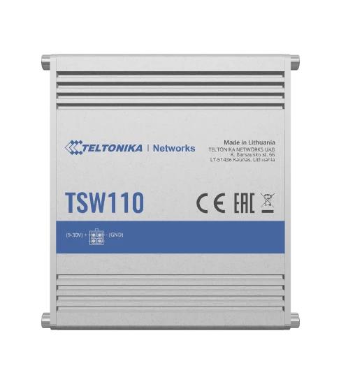 TELTONIKA TSW110000000 Switch type Unmanaged Switch layer L2 5xRJ-45 ports RJ-45 Ports Type Gigabit Ethernet (10/100/100