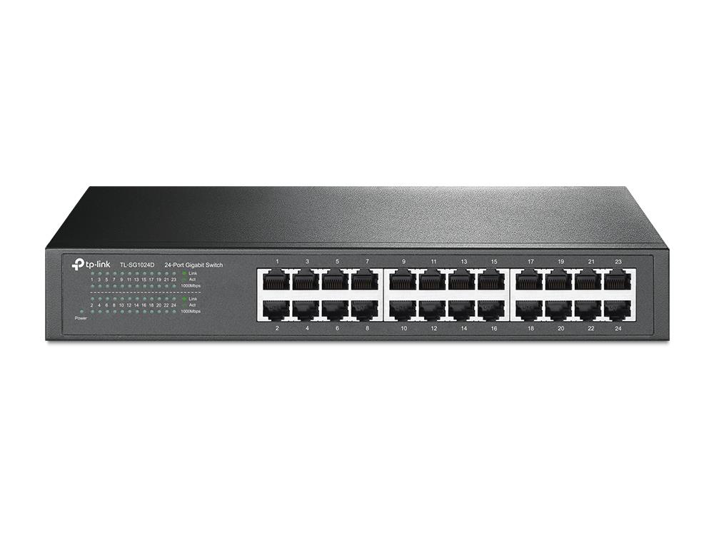 TP-LINK 24x10Base-T / 100Base-TX / 1000Base-T TL-SG1024D