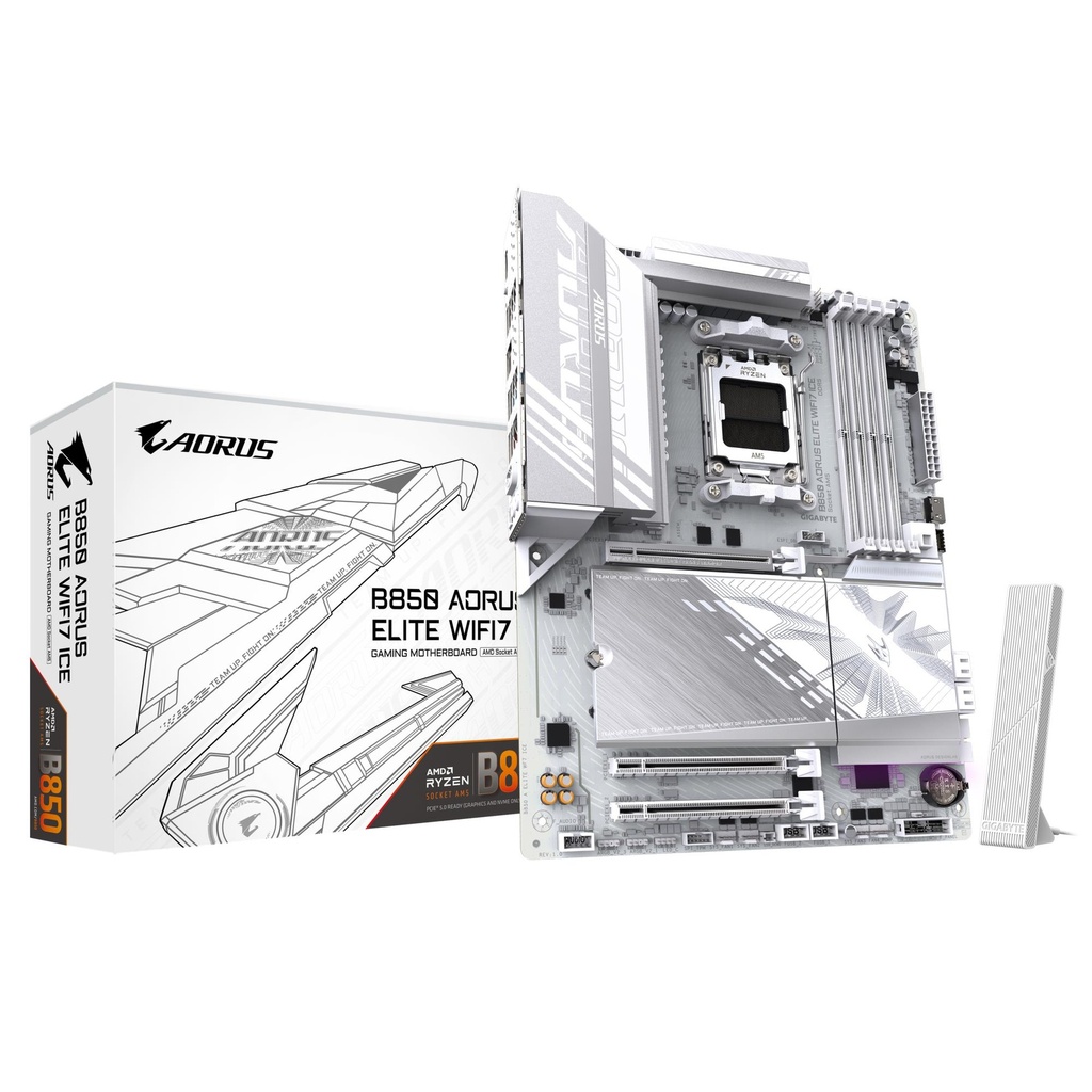 GIGABYTE AMD B850 SAM5 ATX Memory DDR5 B850AELITEWF7ICE1.1