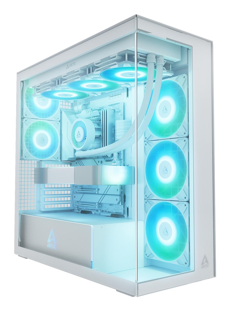 ARCTIC Xtender (White) MidiTower Case product features Transparent panel Not included Colour White ACPCC00014A