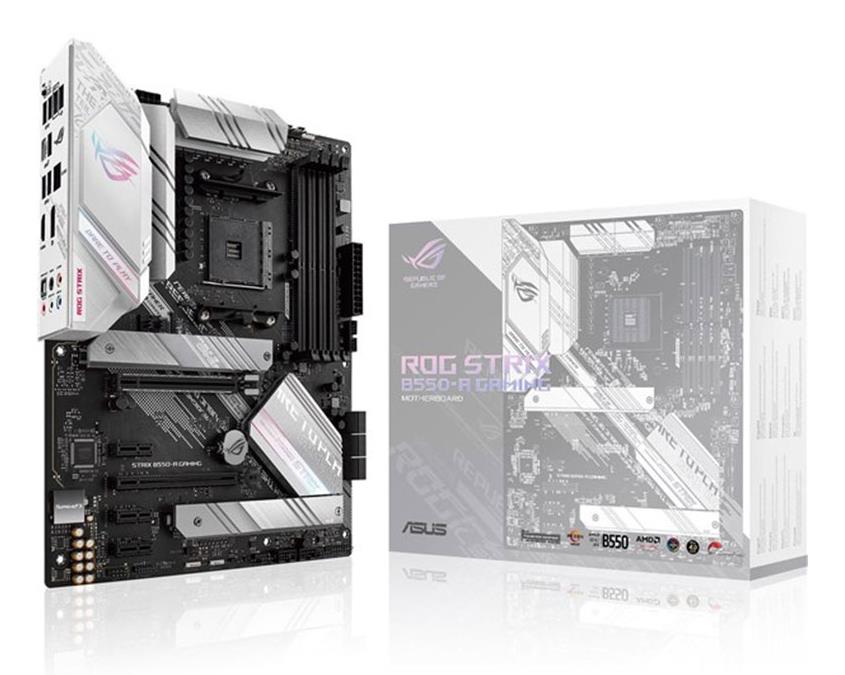 ASUS AMD B550 SAM4 ATX 3xPCI-Express 3.0 1x 1xPCI-Express 3.0 4x 1xPCI-Express 4.0 16x 2xM.2 Memory DDR4 Memory slots 4 