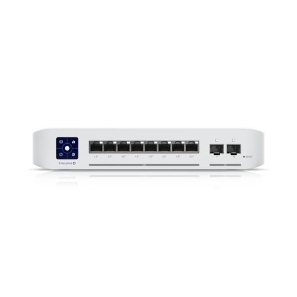 UBIQUITI Switch Enterprise 8 PoE Type L3 8x2.5GbE 2xSFP+ PoE ports 8 120 Watts USW-ENTERPRISE-8-POE