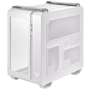 ASUS TUF Gaming GT502 MidiTower Case product features Transparent panel Not included ATX MicroATX MiniITX Colour White G