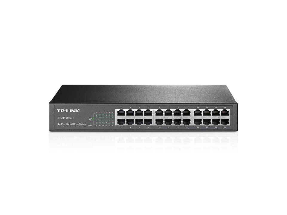 TP-LINK 24x10Base-T / 100Base-TX TL-SF1024D