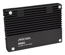 MICRON SSD series 9550 MAX 12.8TB NVMe NAND flash technology 3D TLC Write speed 10000 MBytes/sec Read speed 14000 MBytes