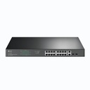 TP-LINK TL-SG1218MP Desktop/pedestal Rack 16x10Base-T / 100Base-TX / 1000Base-T PoE+ ports 16 250 Watts TL-SG1218MP