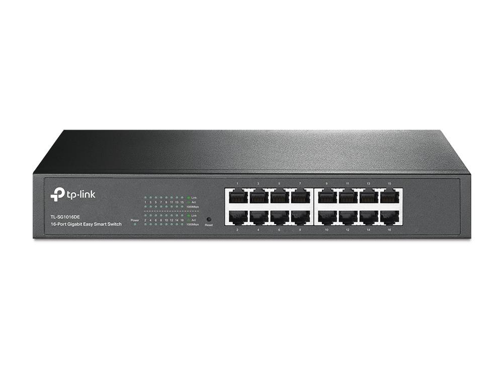 TP-LINK 16x10Base-T / 100Base-TX / 1000Base-T TL-SG1016DE