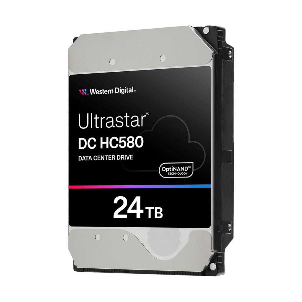WESTERN DIGITAL ULTRASTAR Ultrastar DC HC580 24TB SATA 512 MB 7200 rpm 3,5" 0F62796