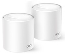 TP-LINK Wireless Router 1500 Mbps Mesh Wi-Fi 6 1x10/100/1000M 1x2.5GbE DHCP DECOX10(2-PACK)
