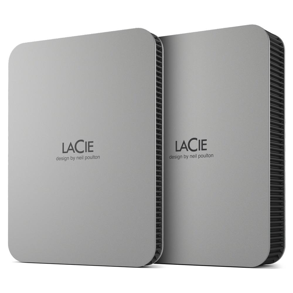 LACIE Mobile Drive 1TB USB-C Colour Silver STLP1000400