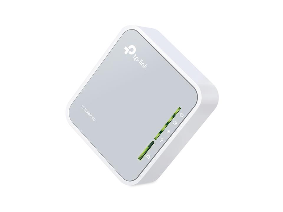 TP-LINK Wireless Router 733 Mbps IEEE 802.11a IEEE 802.11 b/g IEEE 802.11n IEEE 802.11ac USB 2.0 1x10/100M TL-WR902AC