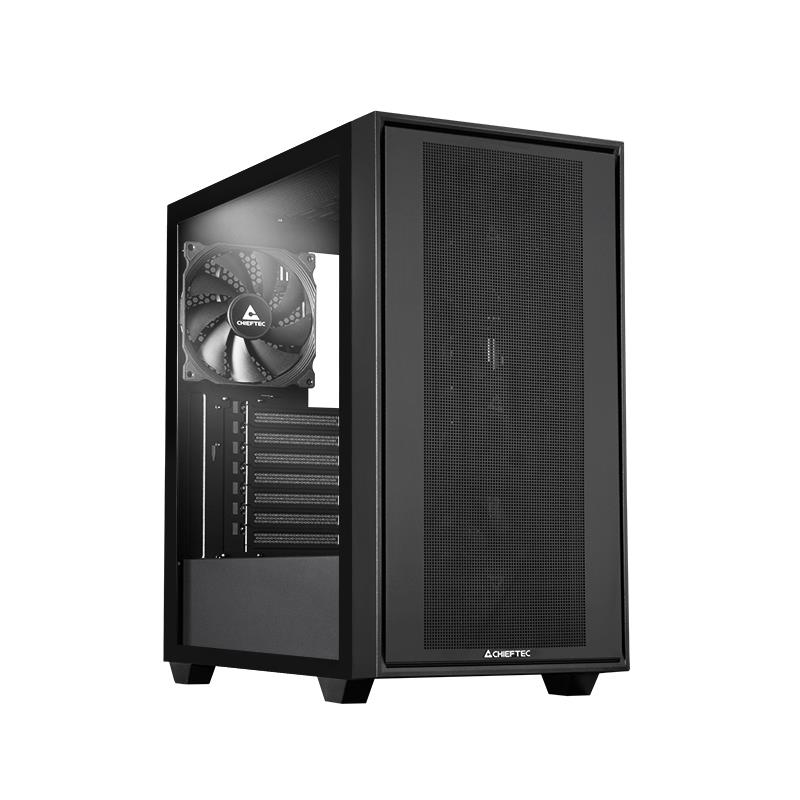 CHIEFTEC Night Hunter MidiTower Case product features Transparent panel Not included ATX EATX MicroATX MiniITX Colour Bl