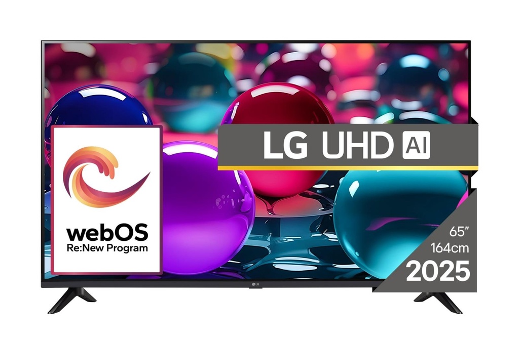 LG 65" 4K/Smart 3840x2160 webOS 65UA73003LA