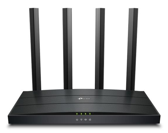 TP-LINK Wireless Router 1500 Mbps Wi-Fi 6 1 WAN 3x10/100/1000M Number of antennas 4 ARCHERAX17