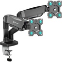 MONITOR ACC DESK MOUNT/13-32" BLACK G160-B ONKRON