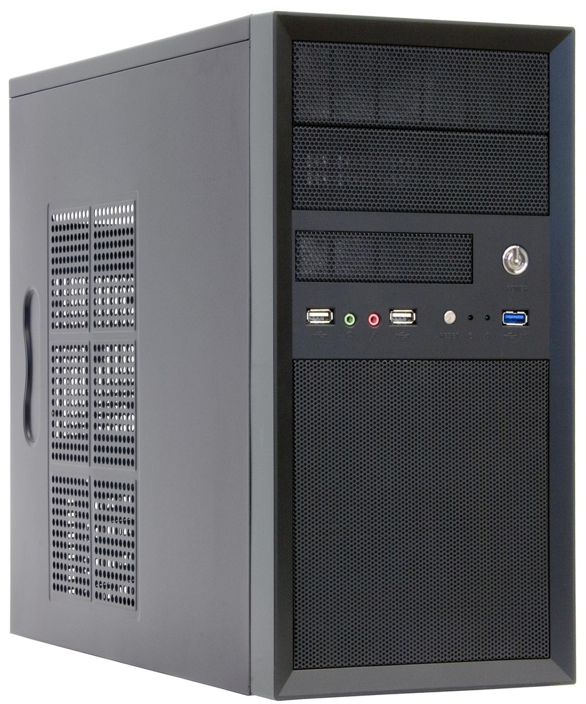 CHIEFTEC MiniTower MicroATX Colour Black CT-01B-OP