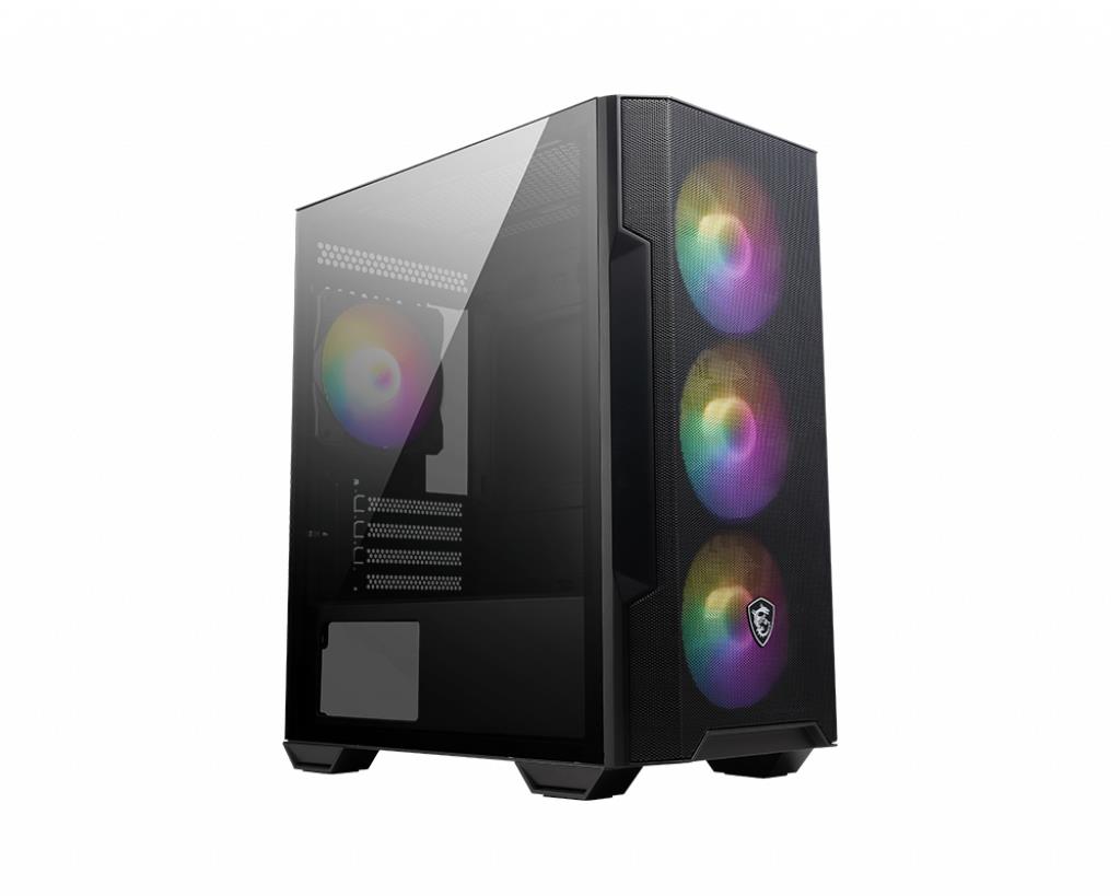 MSI MAG FORGE M100R Micro Not included MicroATX MiniITX Colour Black MAGFORGEM100R