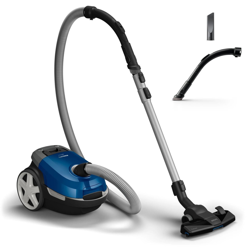 PHILIPS XD3110/09 Cordless/Bagged 900 Watts Capacity 3 l Noise 79 dB Black / Blue Weight 4.6 kg XD3110/09