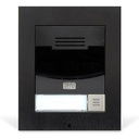 ENTRY PANEL IP SOLO W/O CAMERA/BLACK 9155301BS 2N