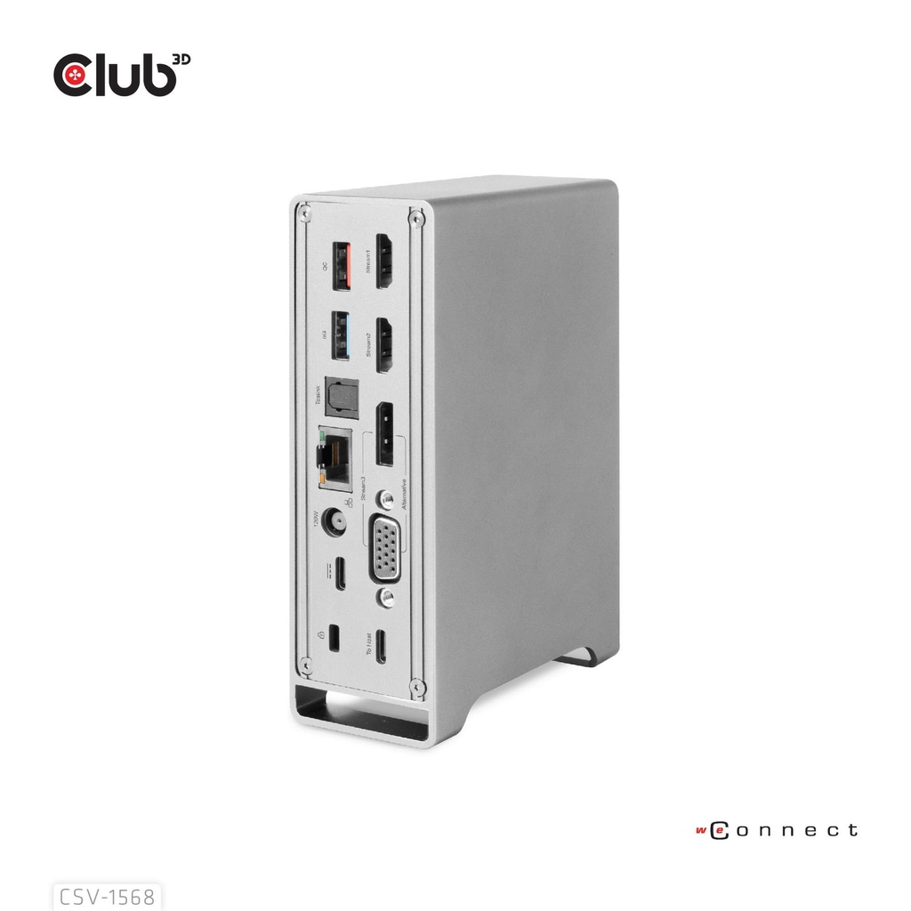 NB ACC DOCKING STATION/USB-C 120W CSV-1568 CLUB3D