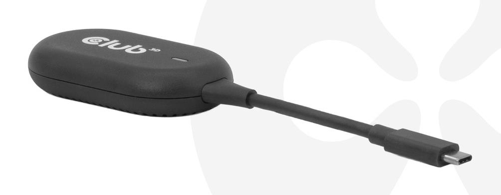 I/O ADAPTER WRL USB-C TO HDMI/CSV-2570 CLUB3D
