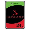 SEAGATE IronWolf Pro 24TB SATA 512 MB 7200 rpm Discs/Heads 10/20 3,5" ST24000NT002