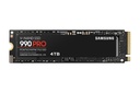 SAMSUNG 990 PRO 4TB M.2 PCIe Gen4 NVMe TLC Write speed 6900 MBytes/sec Read speed 7450 MBytes/sec 2.3mm TBW 2400 TB MTBF