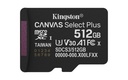 MEMORY MICRO SDXC 512GB UHS-I/SDCS3/512GBSP KINGSTON