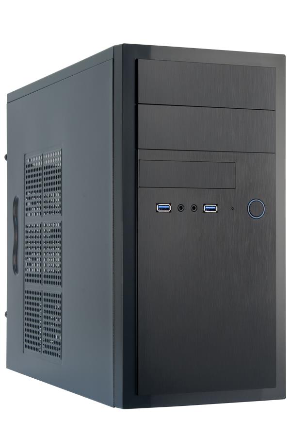 CHIEFTEC MiniTower MicroATX Colour Black HT-01B-OP