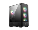 MSI MAG FORGE 112R MidiTower Not included ATX MicroATX MiniITX Colour Black MAGFORGE112R