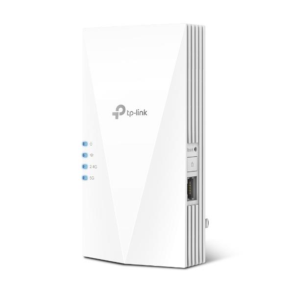 TP-LINK AX3000 Mesh WiFi 6 Extender Product type Mesh router Qtty 1 pc(s) Wi-Fi band Dual-band (2.4 GHz / 5 GHz) Wi-Fi 6