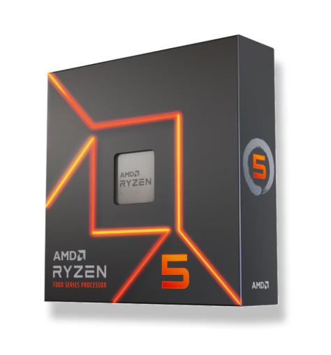 AMD R5-7600X AMD Ryzen 5 AMD RyzenT 5 7600X 4.7 GHz 6xCores Cache 32 MB Socket Socket AM5 TDP 105 W GPU Yes Box 100-1000