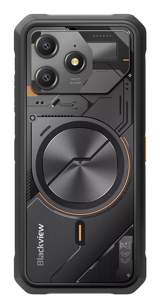 MOBILE PHONE FORT 100/8/128GB BLACK BLACKVIEW